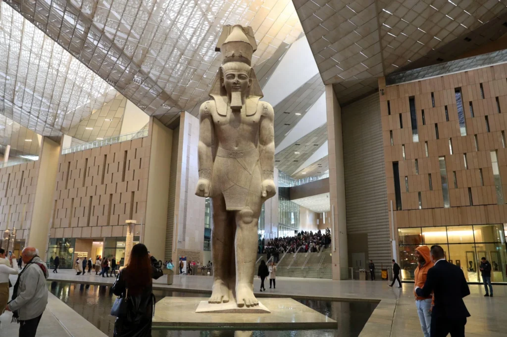 Grand Egyptian Museum and Giza